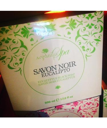  Arganiae Nero Soap 500 g with Eucalyptus - Buy Online on GoSupps.com