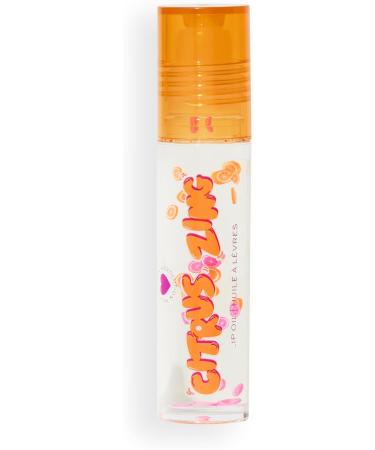 I Heart Revolution Citrus Zing Fruity Lip Oil Huile L vres Nourrissante l Huile de Jojoba & Vitamine E Vegan & Cruelty-Free 7ml - Buy Online on GoSupps.com