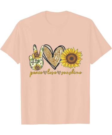 Summer Sunflower Graphic Tee Pink XX-Large | Women's Short Sleeve Plus Size Top 2023 - Buy Online on GoSupps.com
