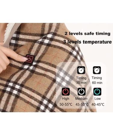 Buy Wireless Electric Blankets - Heated Blankets 170x70cm - Khaki Color - Cozy & Shipping Worldwide - Buy Online on GoSupps.com