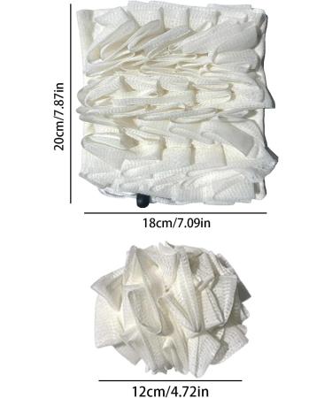 Bath Ball | Men's Bath Scrubber Women's Shower Sponge - Sponge Shower Scrubber Shower Accessories Body Scrubber for Home Dorm School Apartment - Buy Online on GoSupps.com