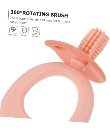 Minkissy 4-Pack Silicone Baby Toothbrushes for Teething - Soft Fur Toddler Oral Care Toys - Buy Online on GoSupps.com