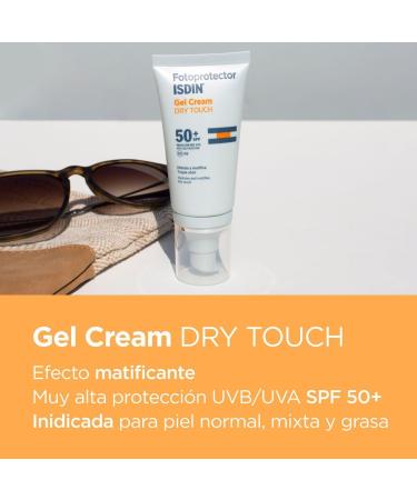 Fotoprotector ISDIN SPF-50 + TOUCH DRY GEL-CREAM 50 ML - Buy Online on GoSupps.com