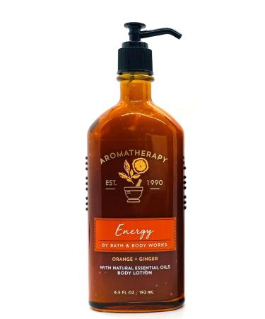 Bath & Body Works Aromatherapy Energy - Orange + Ginger Body Lotion  6.5 Fl Oz 6.5 Fl Oz (Pack of 1) - Buy Online on GoSupps.com