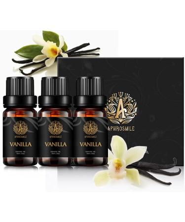 100% Pure Vanilla Aromatherapy Essential Oil Set | Therapeutic Quality for Diffusers | Best Home Fragrance - Buy Online on GoSupps.com