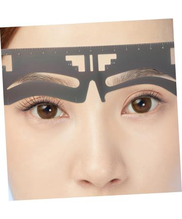 FOMIYES 4 Pcs Eyebrow Ruler Makeup Tools Makeup Supplies Molds Ink Stamps Eyebrow Guide Ruler Shaper Balance - Buy Online on GoSupps.com