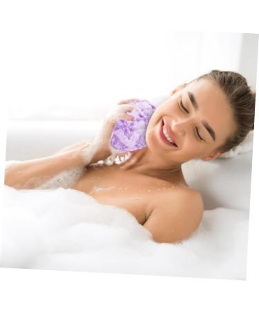 NOLITOY 5pcs Exfoliating Bath Sponge Set - Soft Body Scrubber & Shower Ball for Smooth Skin Cleaning - Buy Online on GoSupps.com