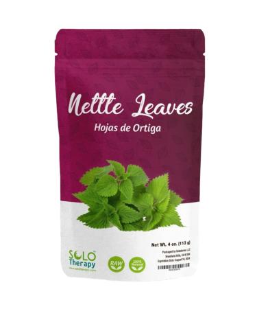 Nettle Dried Cut Leaves , 4 oz. , Hojas De Ortiga , Nettle Leaf Tea , Resealable Bag , Product from Croatia , Packaged in the USA (Nettle Leaf 4 oz.)