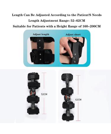 SFKLYU Hinged Knee Brace | Adjustable Post-Op Recovery Support for Men & Women - Optimal Stabilization for Surgery - Buy Online on GoSupps.com