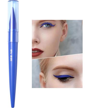 Gel Eye Liner | Quick Drying Eye Lines - Smudge-Proof Colorful Eyeliner Makeup Long Wear for Women Girls Daily Life Rowces Blue - Buy Online on GoSupps.com