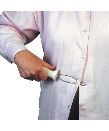 Buy Mobiclinic Button Hook | Stainless Steel & White | International Shipping Available - Buy Online on GoSupps.com