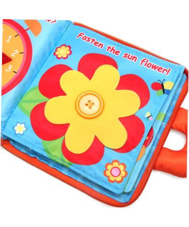 Hohopeti 3D Sunflower Lullaby Cloth Book for Babies - Early Educational Toy - Buy Online on GoSupps.com