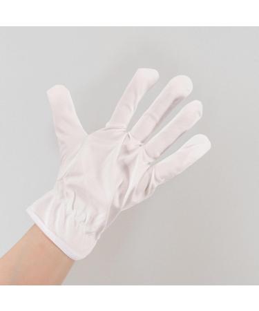 Veemoon 6 Pairs Jewelry Gloves Microfiber White Cotton Gloves for Art Handling Dry Hands Women Men Cloth Working Serving Anti Static Jewelry Silver Inspection Gloves - Buy Online on GoSupps.com
