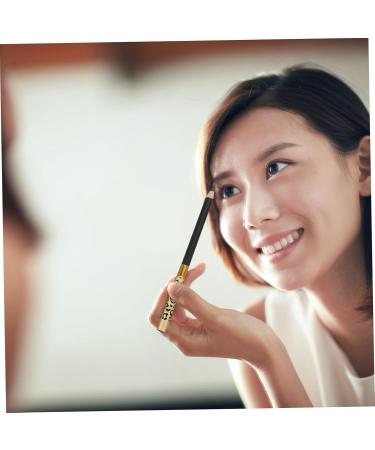 POPETPOP 2pcs Black Eyeshadow Palette Brow Pencil Dark Brown Eyebrow Pencil Brush Eyeliner Miss Distinct 1 count (Pack of 1) Black - Buy Online on GoSupps.com