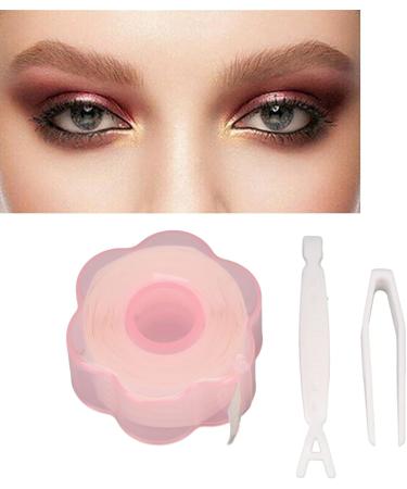 Double Eyelid Tape Lace Eyelid Tape Water Adhesive Transparent with Tweezers for Makeup Use - Buy Online on GoSupps.com