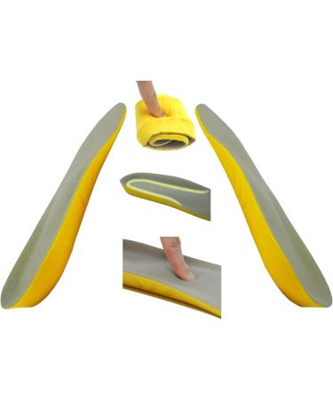 Happystep Wide Fit Plantar Fasciitis Orthotics Insoles | Cushioned Arch Support | Foot Pain Relief (UK 3-4.5) - Buy Online on GoSupps.com