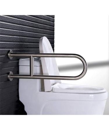 Bathroom Grab Bar Safety Support Rail Shower Grab Bar Silver Stainless Steel Bathroom Handrail Safety Hand Support Toilet Non Skid G - Buy Online on GoSupps.com