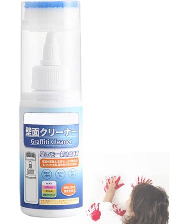 Graffiti Remover Odorless Graffiti Spray Paint Remover with Sponge Brush Wall Graffiti Cleaner Easily Cover Up Graffiti & Stains for Wall Glass Floor Single Attribute - Buy Online on GoSupps.com