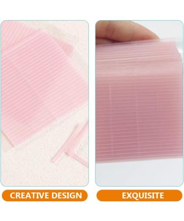 Housoutil Adhesive Stickers 18 Sheets Double Eyelid Beauty Stickers Fiber Material Woman Eyes Eye Eye Shaping Makeup Supplies 2.8x0.2cmx3pcs Pinkx3pcs - Buy Online on GoSupps.com