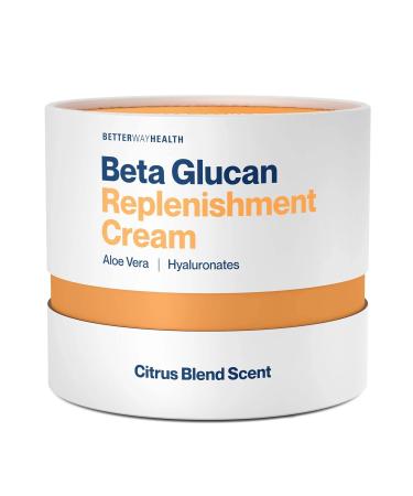 Moisturizing Replenishment Cream | Beta Glucan Aloe Vera & Hyaluronic Acid for Dark Spots Fine Lines & Wound Healing - International Shipping - Buy Online on GoSupps.com