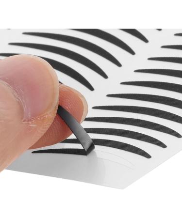 Autocollants Noirs pour Double Paupi re 20 Feuilles Papier Adh sif Fin Effet Maquillage Smoky Eyes Tenue Longue Dur e Usage Quotidien et F te - Buy Online on GoSupps.com