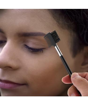 FRCOLOR Eyebrow Razor Tool Set - 16 STK 8-Part Eyebrow Cutter Peeling Brush & Beauty Scissors - Black Steel - Perfect for Precision Grooming - Buy Online on GoSupps.com