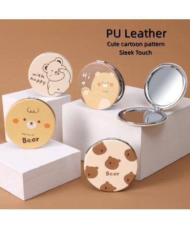 Pocket Mirror Set - 6 Piece Mini Travel Makeup Compact Mirrors for Women - Buy Online on GoSupps.com