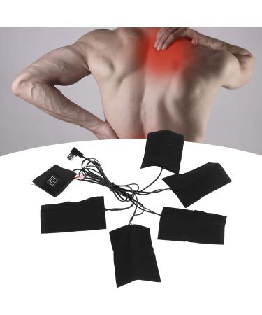 NATUDECO Electric Fabric Heater | Adjustable USB Heating Cushion | Portable Foot Warmer Pillows for Men & Women - 3 Gears Temperature - Buy Online on GoSupps.com