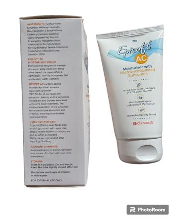 Moisturizer with SPF 30+ Sunscreen for Men & Women | 125g - Best Hydrating Sun Protection - Buy Online on GoSupps.com