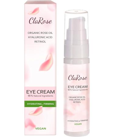 ClaRose Anti-Ageing Gift Bag for Her with Face Serum Eye Cream Face Cleaning Gel and Face Mask with 100% Natural Rose Oil and Hyaluronic Acid ANTI-AGING SET - Buy Online on GoSupps.com