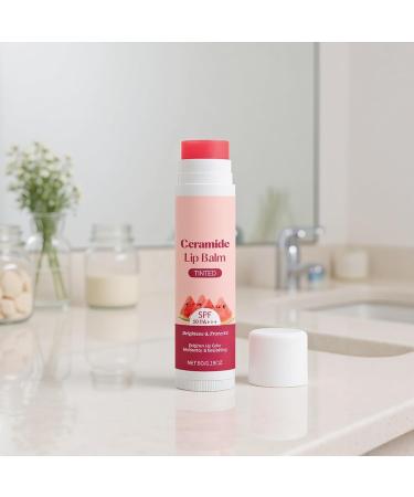 Tinted Lip Balm - Glossy Cosmetic SPF 50 - Natural Moisturizing Lip Stick - For Travel Parties Birthdays Valentine's Day Christmas - Women - Buy Online on GoSupps.com