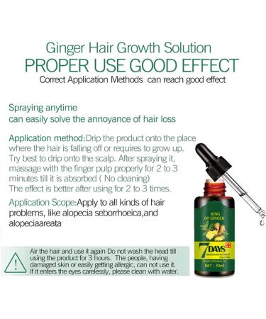 Hair Growth Serum - Fast Hair Growth & Thickening Treatment for Men & Women | 30ml Hair Care Solution - Buy Online on GoSupps.com