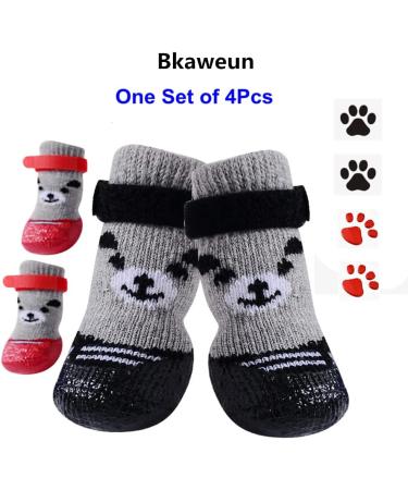AblePet Waterproof Dog Boots XS Black | Breathable Socks with Anti-Slip Sole | Adjustable Magic Tape | All Weather Protection for Small Dogs (4Pcs) - Buy Online on GoSupps.com