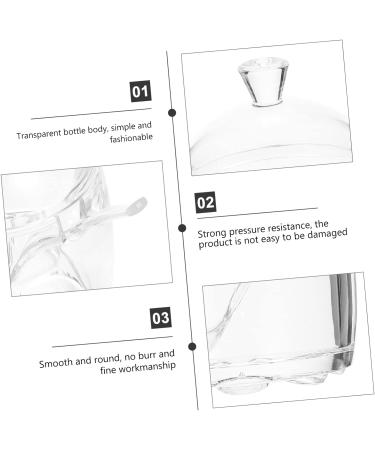 Zerodeko Clear Container Coffee Container 4pcs Spice Jar Salt Shaker Acrylic Household Ornament Container Condiment Bottle - Buy Online on GoSupps.com