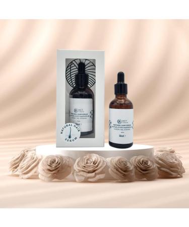 MCT natural Hair Care Serum 50ml - Natural - Suitable for all hair - Hair Health - Helps relieve dry damaged fine and coloured hair - Paraben and preservative free - Buy Online on GoSupps.com