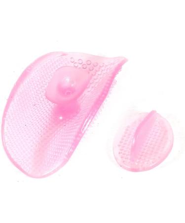 Ruilogod Beauty Tool Pink Facial Care Cleaning Pad Blackhead Remover Brush - Buy Online on GoSupps.com