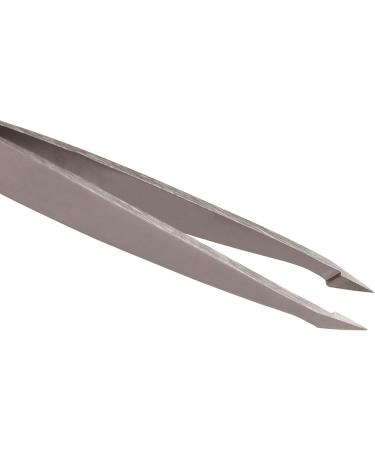 Faude Combination Tweezers | Pointed & Eyebrow Tweezers for Splinters & Ingrown Hairs - Black - Buy Online on GoSupps.com