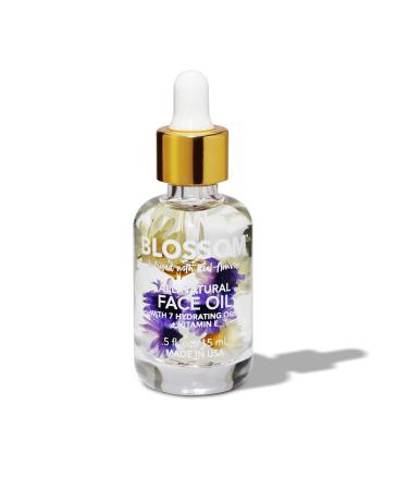 Blossom Unscented All Natural Vegan Cruelty Free Face Oil with Vitamin E Infused with Real Flowers Made in USA 0.5 fl. oz. Fall Medley 0.5 Fl Oz (Pack of 1) Fall Medley