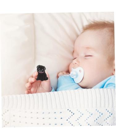 COHEALI 10pcs Dog Beads - Black Silicone Baby Chew Accessories 3.1x2.3cm - Buy Online on GoSupps.com