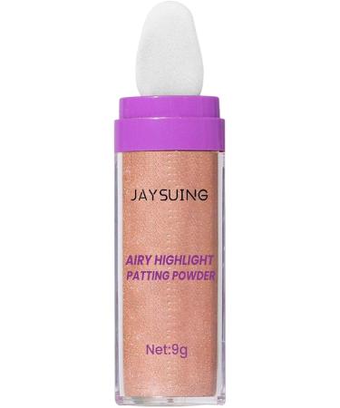 Powder Highlighter Stick | Highlight Patting Powder Highlighter | Body Brightening Long Lasting Natural Stick for Neck Collarbone Proms Brown - Buy Online on GoSupps.com