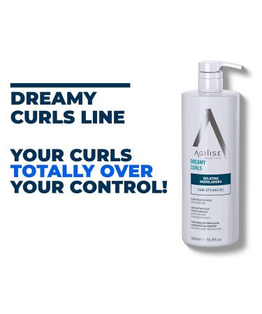 Dreamy Curls Defining Cream - Vegan Curl Modeling for Wavy & Coily Hair | Argan & Coconut Oil Shea Butter - 33.8oz - International Shipping Available - Buy Online on GoSupps.com