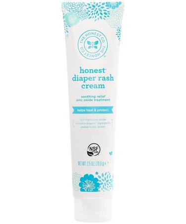 Honest Diaper Rash Cream 2.5oz - Gentle Protection for Baby's Skin - Buy Online on GoSupps.com