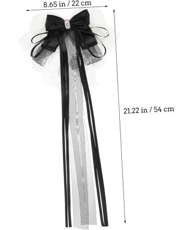 Angoily Bow Hairpin Hair Clip Hair Barrettes Hair Pin Hair Bows for Women Dreadlock Accessories Hair Accessories for Teen Girls Bows Hairpin Lolita Headdress Hair Grip Lace Oversized Miss - Buy Online on GoSupps.com