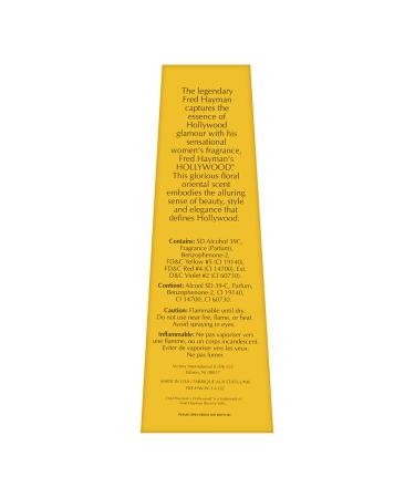 Hollywood By Fred Hayman For Women. Eau De Parfum Spray 3.4 Ounces - Buy Online on GoSupps.com