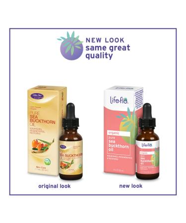Life-flo Pure Sea Buckthorn Oil 1 fl oz | Skin & Hair Nourishing Oil - Buy Online on GoSupps.com