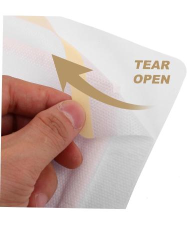 HEALEEP 10 Pieces Caster Oil Packets SelfAdhesive Disposable Oil Patches Pads for Navel and Knees AntiLeakage Body Massage For Use in Spas - Buy Online on GoSupps.com