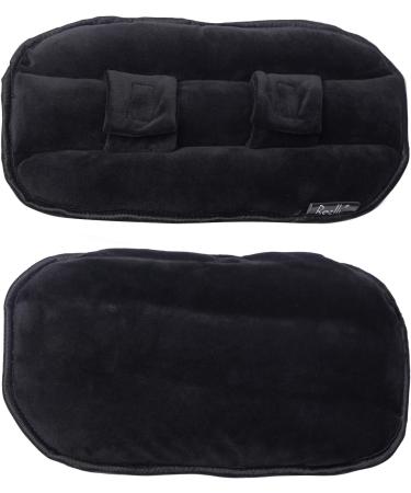 Rezlli Unisex Post Surgery Seat Belt Pillow - Mastectomy & Hysterectomy Recovery Cushion with Pocket - Black - Buy Online on GoSupps.com