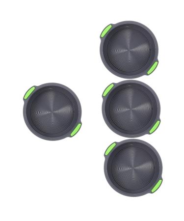 OUNONA 4pcs Silicone Cake Mold Chocolate Molds Square Baking Dish Silicone Baking Pans Silicone Mold Bakery Bread Pan Silicone Bakeware Bakery Mold Silica Gel Multipurpose Non Stick Pan 29X5CMx4pcs