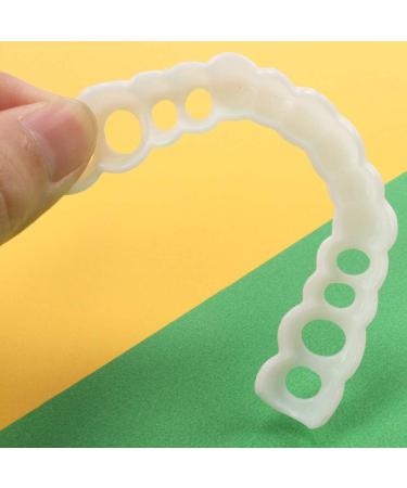 Provisional Dentures Instant Perfect Smile Flex Teeth Veneers | Cosmetic Dentistry Snap-On Comfort Fit | Universal Size - Buy Online on GoSupps.com