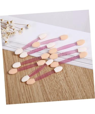 Balacoo 40pcs Sponge Stick Lip Gloss Applicator Foam Makeup Brush Double-head Eyeshadow Stick Accessories - Buy Online on GoSupps.com